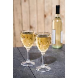 BBP Polycarbonate Wine Glasses 255ml CE Marked at 175ml alternative
