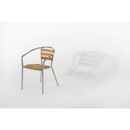 Bolero Aluminium and Ash Chairs alternative