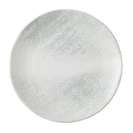 Dudson Makers Collection Jute Grey Organic Coupe Plate 229mm