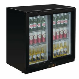 Polar G-Series Back Bar Cooler with Sliding Doors 208Ltr alternative