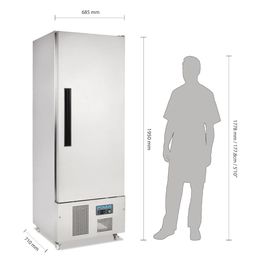 Polar G-Series Upright Slimline Fridge 440Ltr alternative