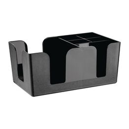 Olympia Kristallon Plastic Bar Caddy Black alternative