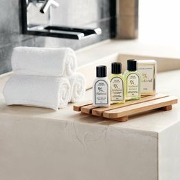 Hotel Complimentary Natural Range Shampoo and Conditioner alternative