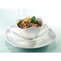 Porcelite Triangular Bowl 16 x 10.5cm / 6.5" x 4.25" 54cl / 19oz alternative