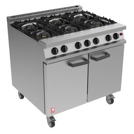 Falcon 6 Burner Dominator Plus Gas Oven Range G3101 with Castors alternative