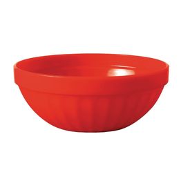 Olympia Kristallon Polypropylene Bowls Red 103mm