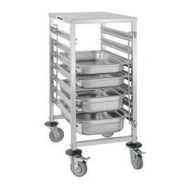 Vogue Gastronorm Racking Trolley 7 Level alternative