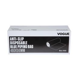 Vogue Anti-Slip Disposable Blue Piping Bags alternative