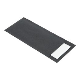 Europochette Black Cutlery Pouch with White Napkin alternative