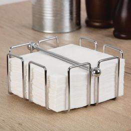 Olympia Cocktail Napkin Holder with Weight 140 x 140mm alternative