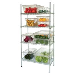 Vogue 4 Tier Wire Shelving Kit 460mm alternative