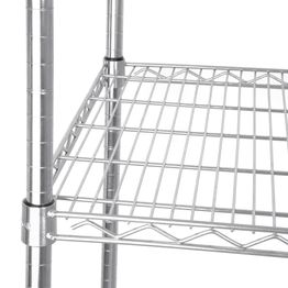 Vogue 4 Tier Wire Shelving Kit 610mm