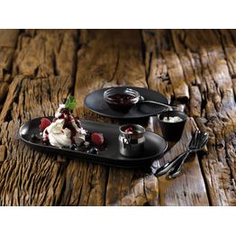 Seasons By Porcelite Graphite Coupe Plate 18cm / 7" alternative