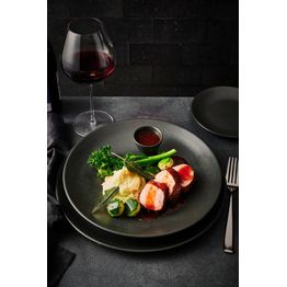 Seasons By Porcelite Graphite Coupe Plate 30cm / 12" alternative