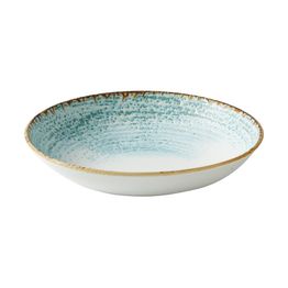 Churchill Homespun Accents Aquamarine Evolve Coupe Bowls 248mm
