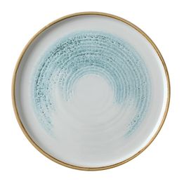 Churchill Homespun Accents Aquamarine Walled Plate 260mm