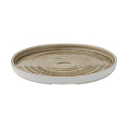 Churchill Stonecast Patina Antique Taupe Walled Plates 220mm alternative