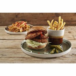 Churchill Stonecast Patina Walled Plates Green 260mm alternative