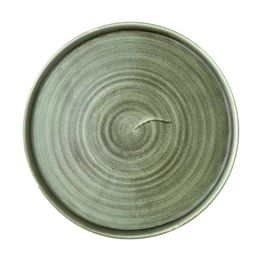 Churchill Stonecast Patina Walled Plates Green 260mm