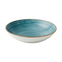 Churchill Stonecast Raw Coupe Bowls Teal 184mm alternative