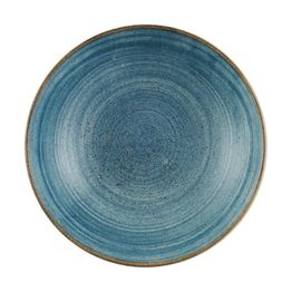 Churchill Stonecast Raw Coupe Bowls Teal 184mm
