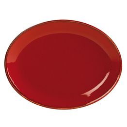 Seasons By Porcelite Magma Oval Plate 30cm / 12"