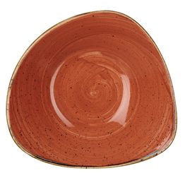 Churchill Stonecast Round Bowl Spiced Orange 200mm