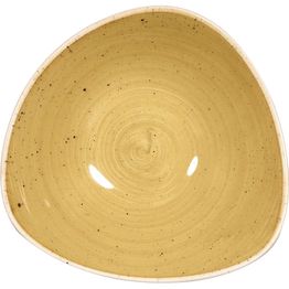 Churchill Stonecast Triangular Bowl Mustard 185mm alternative