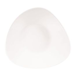 Churchill Lotus Triangular Shallow Bowls White 238mm alternative