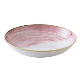 Churchill Stonecast Accents Petal Pink Coupe Bowl 184mm alternative