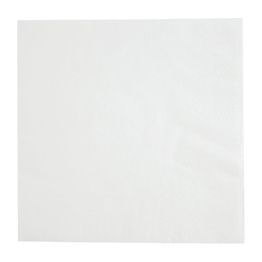 Fiesta Recyclable Lunch Napkin White 33x33cm 2ply 1/4 Fold alternative