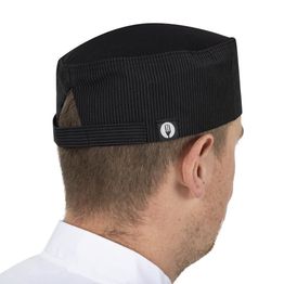 Chef Works Cool Vent Pinstripe Beanie Hat alternative