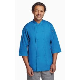 Chef Works Unisex Chefs Jacket Blue alternative