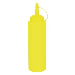 Vogue Yellow Squeeze Sauce Bottle 24oz