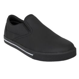 Slipbuster Microfibre Slip-on Shoes Matte Black alternative
