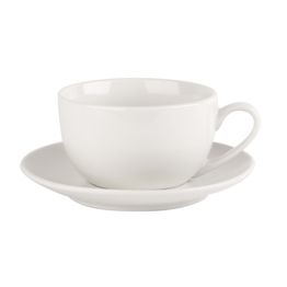 Simply Tableware White Espresso Saucer EC0030