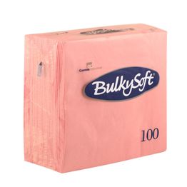 BulkySoft 33cm 2 Ply Pink Napkins