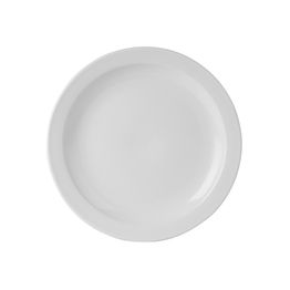 Simply Tableware White Narrow Rim 21cm / 8.25" Plate EC1005