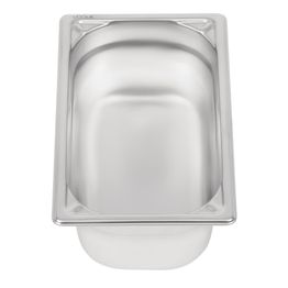 Vogue Heavy Duty Stainless Steel 1/4 Gastronorm Tray 100mm alternative