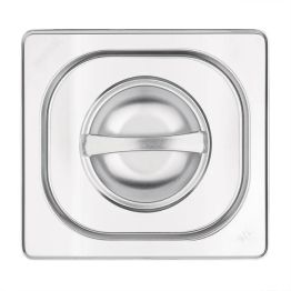Vogue Stainless Steel 1/6 Gastronorm Lid alternative