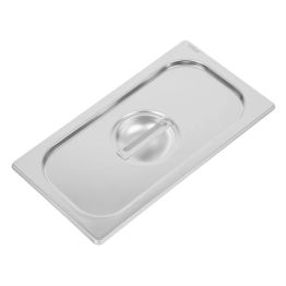 Vogue Heavy Duty Stainless Steel 1/3 Gastronorm Tray Lid alternative