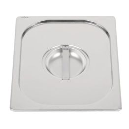 Vogue Heavy Duty Stainless Steel 1/2 Gastronorm Tray Lid