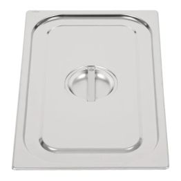 Vogue Heavy Duty Stainless Steel 1/1 Gastronorm Tray Lid alternative