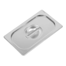 Vogue Heavy Duty Stainless Steel 1/4 Gastronorm Tray Lid