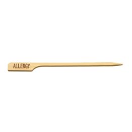 "Allergy" Bamboo Paddle Picks 3.5"