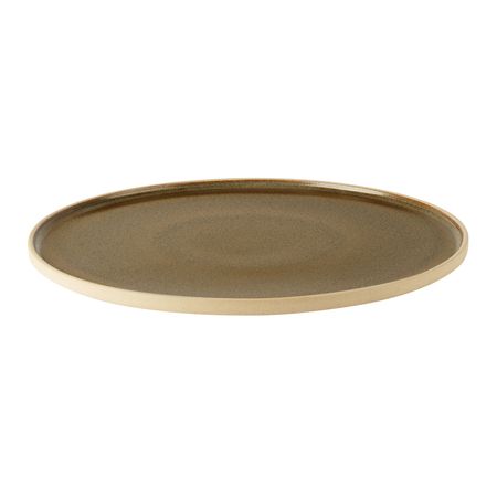Rustico Fawn Walled Plate 26cm/10