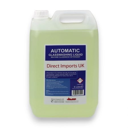 Machine Glasswash Liquid 5L only £5.95