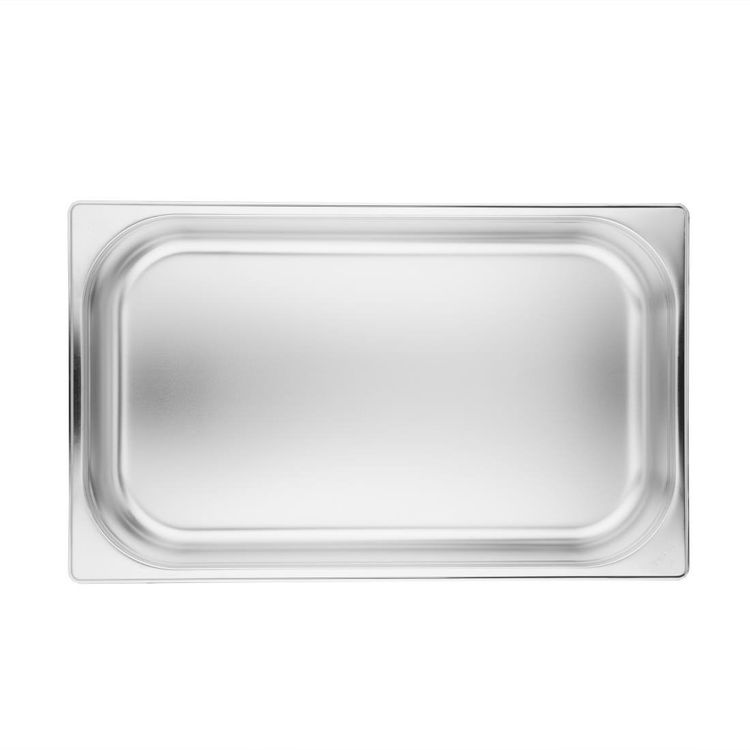 GN Behälter Gastronorm 1/4 Edelstahl Silikon Deckel