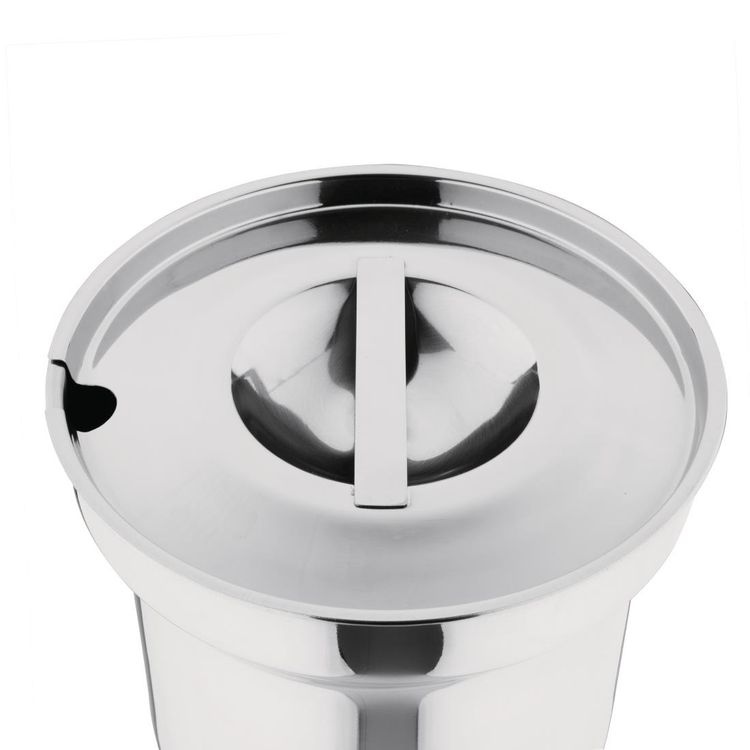 Vogue S363 Stock Pot Lid - 44cm Diameter Silver Aluminium Lid For Large Cooking Pots