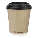 Fiesta Compostable Coffee Cups Double Wall 227ml / 8oz additional 2
